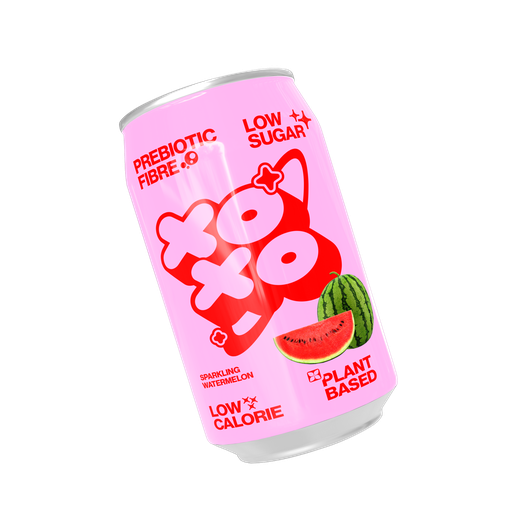 [14027] XOXO Prebiotic Sparkling Soda - Watermelon X 12 X 330ml