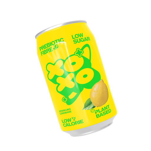 [14028] XOXO Prebiotic Sparkling Soda - Lemonade X 12 X 330ml