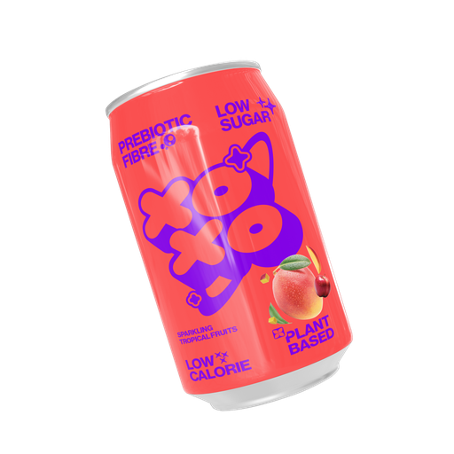[14030] XOXO Prebiotic Sparkling Soda - Tropical X 12 X 330ml