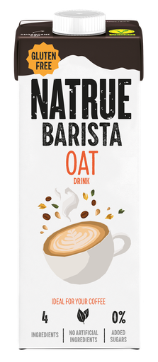 [13858] [25% OFF] Natrue Plant Based Milk - Barista Oat X 6 X 1L