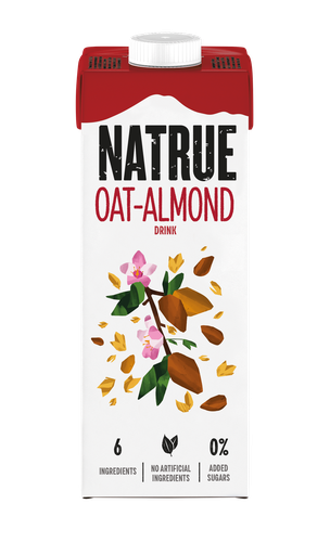 [13866] Natrue Plant Based Milk - Oat Almond X 6 X 1L