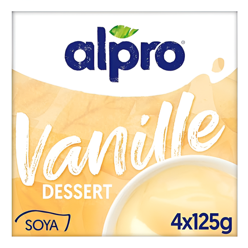 [13548] Alpro Dessert - Vanilla (4X125g)