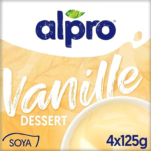 [13548] Alpro Dessert - Vanilla (4X125g)