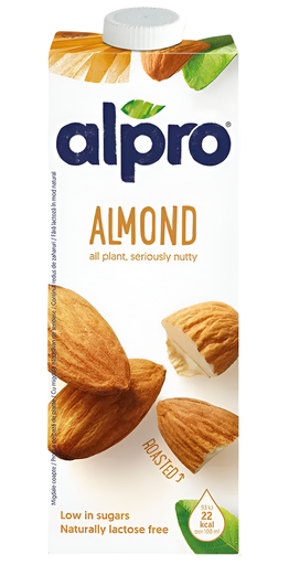 [13535] Alpro Plant Based Milk - Almond Drink X 8 X 1L