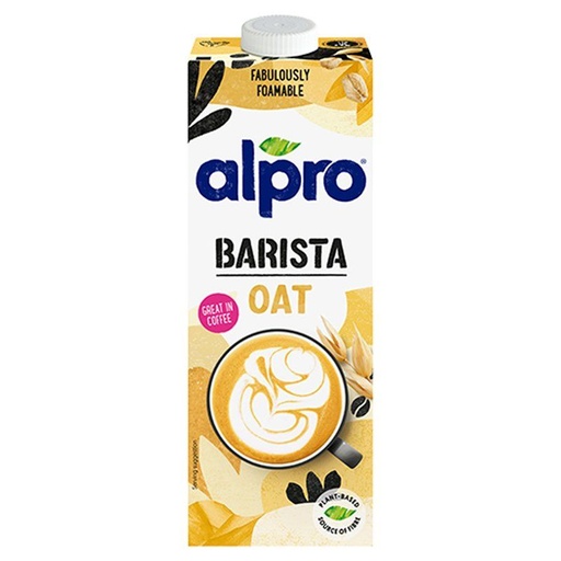 [13538] Alpro Plant Based Milk - Barista Oat X 8 X 1L