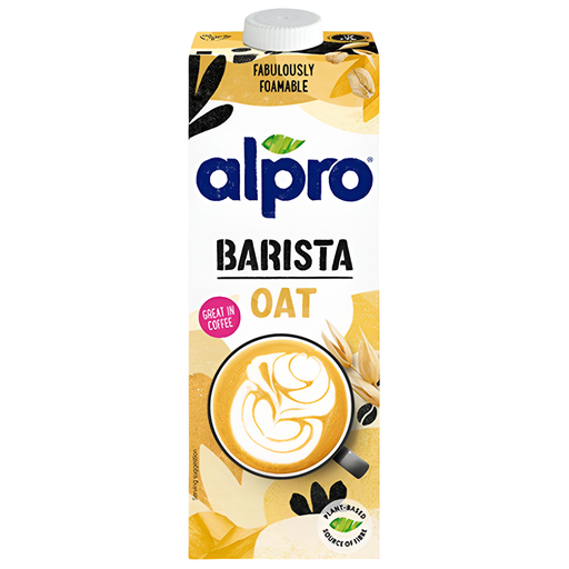 [13538] Alpro Plant Based Milk - Barista Oat X 8 X 1L