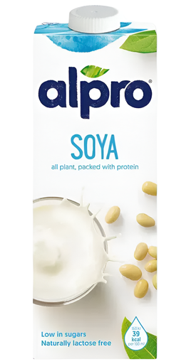 [13545] Alpro Plant Based Milk - Soya Original X 8X 1L