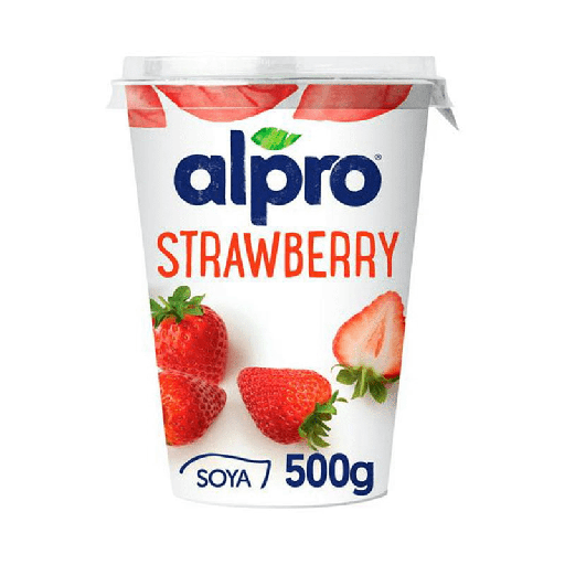 [8120] Alpro Yoghurt - Strawberry 500g
