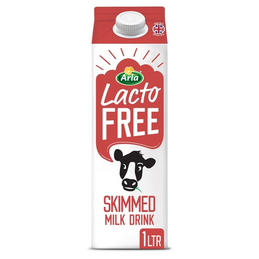[11966] [PRE-ORDER] ARLA Lactose Free Milk CHILLED - Skimmed X 6 X 1L