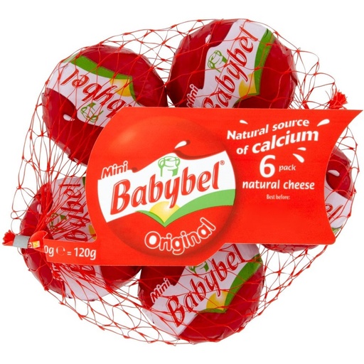 [2145] [20% OFF] Babybel - Original (6x20g) 120g