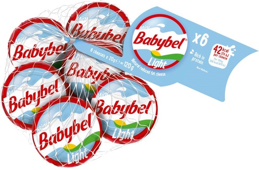[3773] Babybel - Light (6x20g) 120g