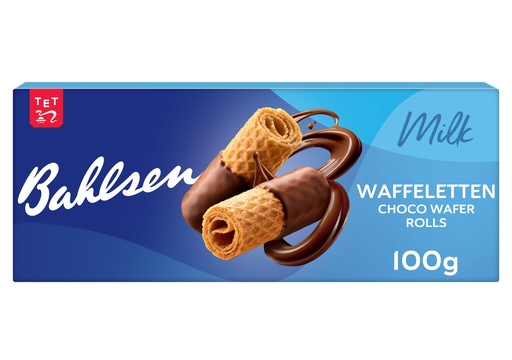 [12762] [25% OFF] Bahlsen Biscuits - Milk Waffeletten X 12 X 100g