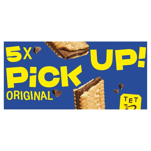 [13576] Bahlsen Pick Up Biscuit Bars - Milk Chocolate 5pc X 14 X 140g