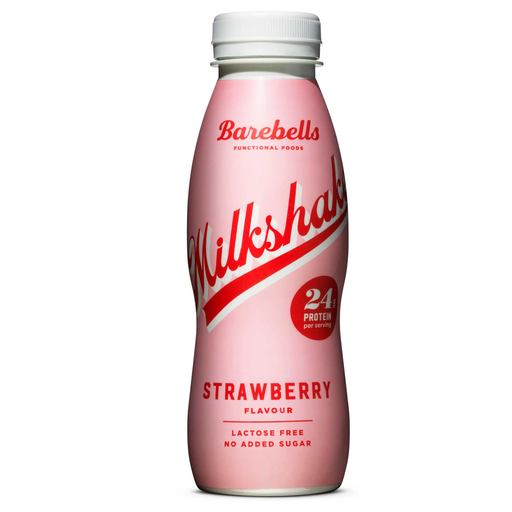 [13181] Barebells Milkshakes - Strawberry X 8 X 330ml