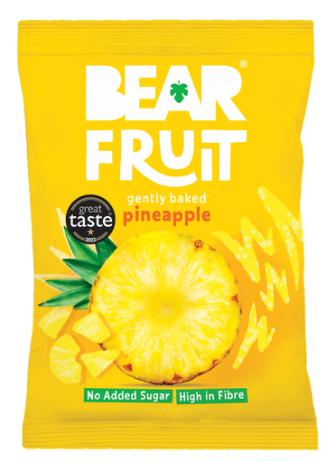 [13888] Bear Baked Fruit - SMALL Pineapple X 14 X 35g