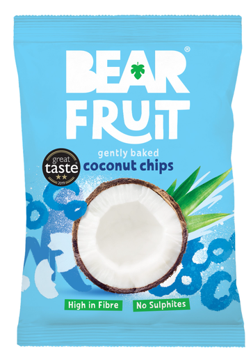 [13890] Bear Baked Fruit - SMALL Coconut Chips X 14 X 25g