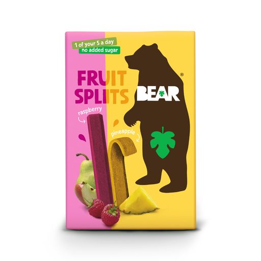 [13970] [20% OFF] Bear Fruit Splits MPK - Pineapple and Raspberry X 8 X (5x20g)