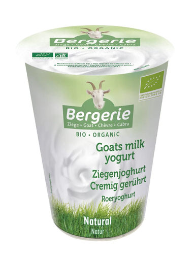 [8947] Bergerie Organic Goats Yoghurt - Natural Stirred Yoghurt 400g