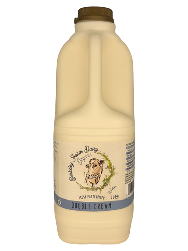 [12742] [PRE ORDER] Berkeley Farm Dairy Organic Cream - Double 2L