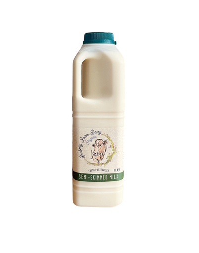 [12732] [10% OFF] Berkeley Farm Dairy Organic Milk - Semi Skimmed X 6 X 1L