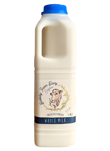 [12733] Berkeley Farm Dairy Organic Milk - Whole X 6 X 1L