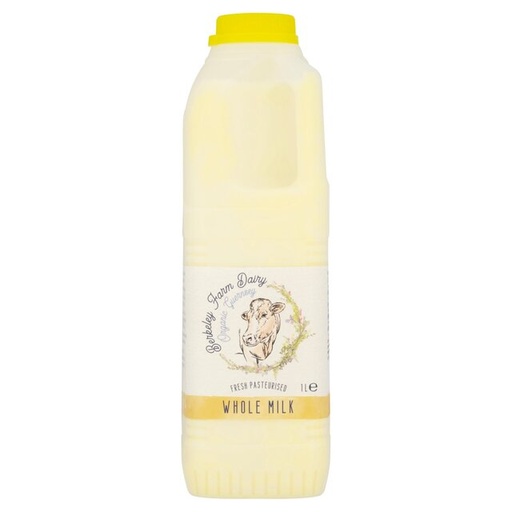 [12734] [PRE ORDER] Berkeley Farm Dairy Organic Milk - Guernsey X 6 X 1L