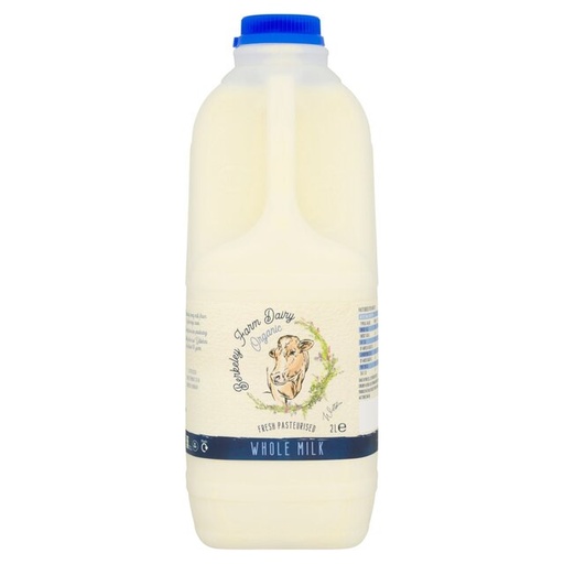 [12737] [10% OFF] Berkeley Farm Dairy Organic Milk - Whole X 6 X 2L