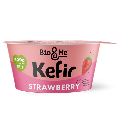 [14073] Bio and Me Kefir Yogurt - SMALL Strawberry 150g