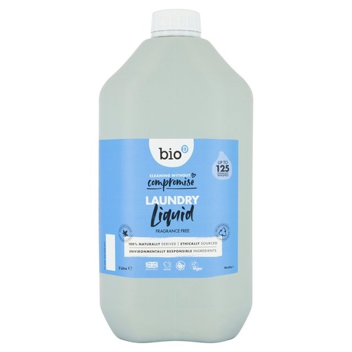 [11663] Bio D Laundry - Fragrance Free Laundry Liquid 1L