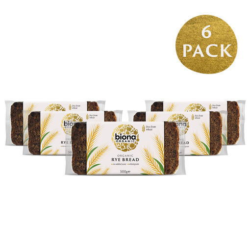 [3061] Biona Organic Bread - Rye Original X 7 X 500g