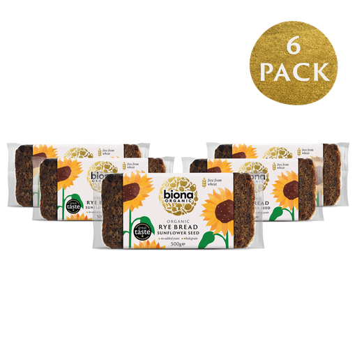 [3067] Biona Organic Bread - Rye Sunflower X 7 X 500g