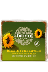 [8580] Biona Organic Bread - Rice & Sunflower Seed X 6 X 500g