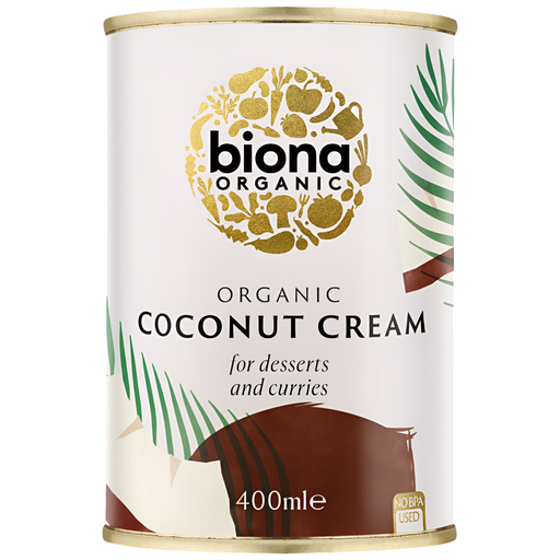 [4468] Biona Organic Coconut - Cream X 6 X 400ml