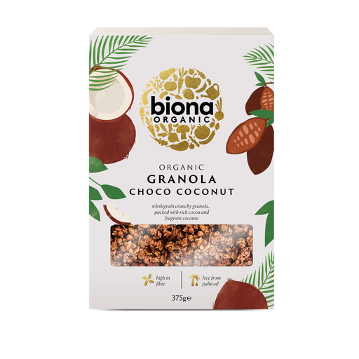 [9259] Biona Organic Granola - Choco Coconut Crunchy X 6 X 375g