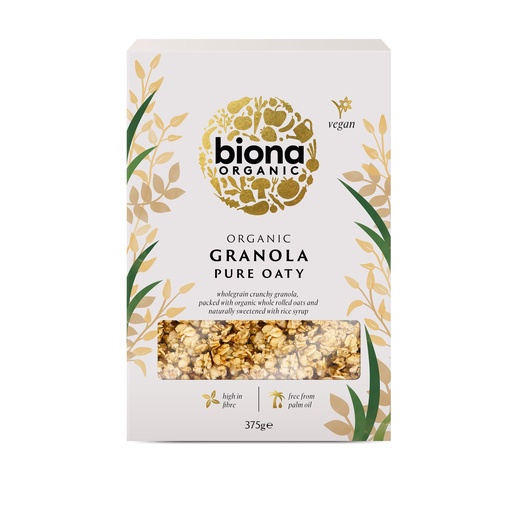 [9261] Biona Organic Granola - Pure Oaty X 6 X 375g