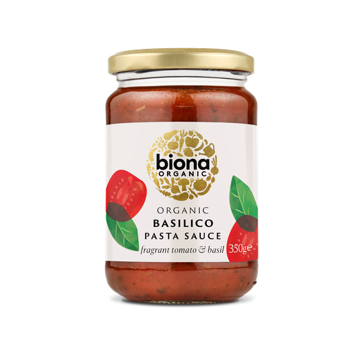 [4480] Biona Organic Pasta Sauces - Basilico X 6 X 350g