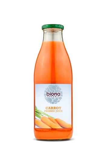 [4502] Biona Organic Pressed Veg Juice - Carrot X 6 X 750ml