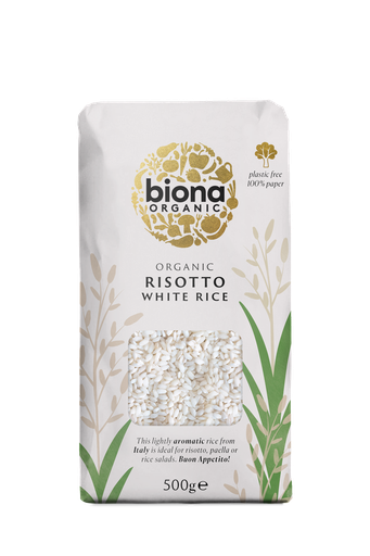 [4275] Biona Organic Rice - Risotto White X 6 X 500g