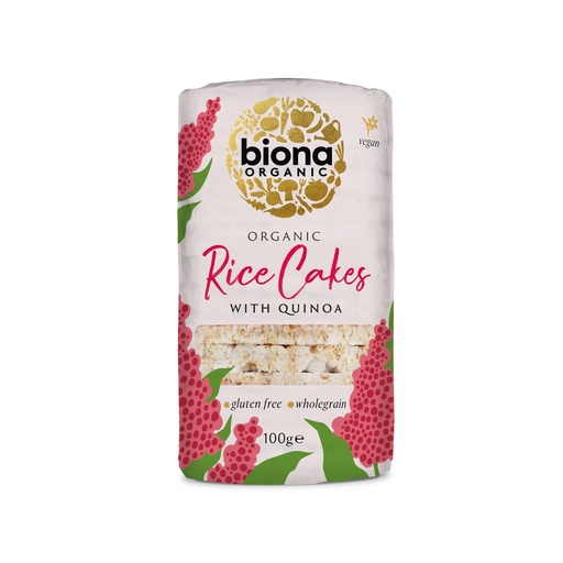 [3493] Biona Organic Rice Cakes - Quinoa 100g