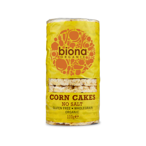 [3609] Biona Organic Rice Cakes - CORN No Salt 110g