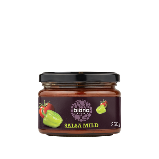 [5719] Biona Organic Salsa Dip - Mild X 6 X 260g