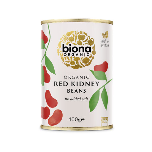 [3137] Biona Organic Veg & Pulse Cans - Red Kidney Beans X 6 X 400g