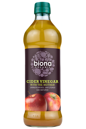 [4504] Biona Organic Vinegar - Cider w/ Mother X 6 X 500ml