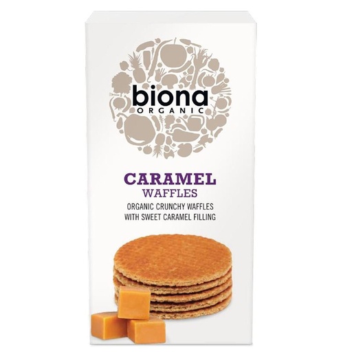 [4078] Biona Organic Waffles - Caramel Syrup 175g