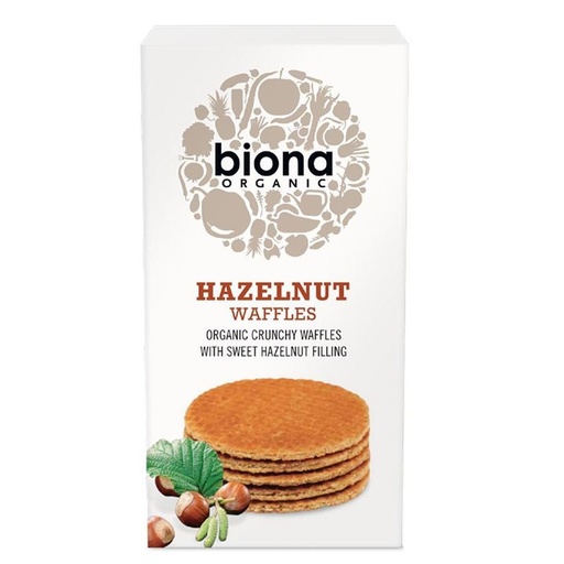 [4080] Biona Organic Waffles - Hazelnut 175g