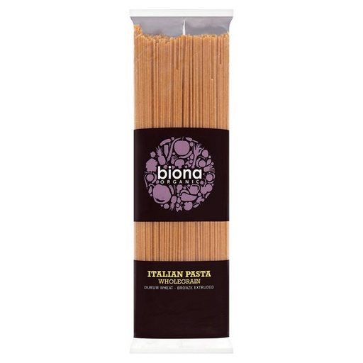 [3082] Biona Organic Wheat Pasta - Spaghetti Wholewheat 500g