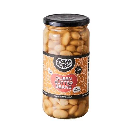 [12700] Bold Bean Co Beans - SMALL Queen Butter Beans X 6 X 570g