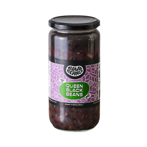 [12702] Bold Bean Co Beans - SMALL Queen Black Beans X 6 X 570g