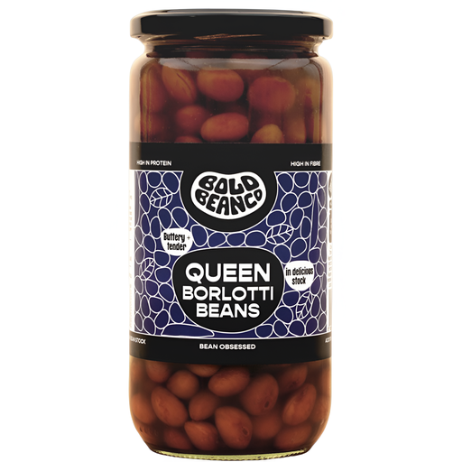 [13876] Bold Bean Co Beans - LARGE Queen Borlotti X 12 X 700g