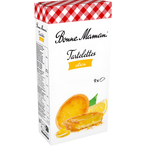 [13085] Bonne Maman Tartlet - Lemon X 12 X 125g